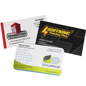 Business card design and printing